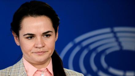 Oppositionsführerin Swetlana Tichanowskaja ändert ihre Strategie.