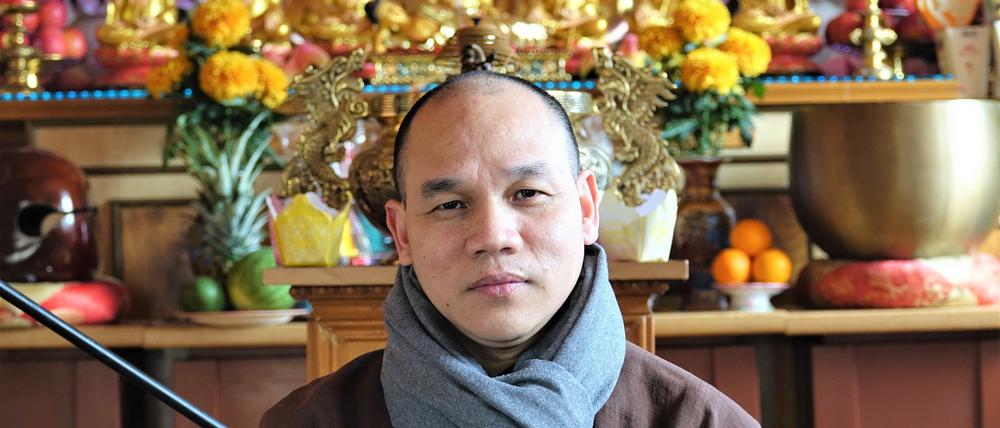 Ist dem Ruf aus Deutschlang gefolgt: Der Mönche Le Minh Loc. 