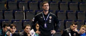 Die Enttäuschung ist Füchse-Trainer Jaron Siewert am Gesicht abzulesen.