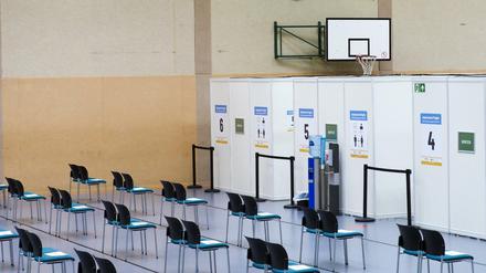 Auch das Impfzentrum Prignitz in der Rolandhalle wird an Ostern geschlossen sein.