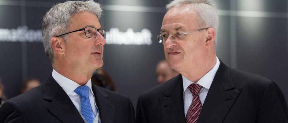 VW will Schadenersatz von Winterkorn und Stadler wegen Abgasskandals