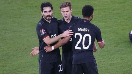 Beherrscher des Zentrums. Joshua Kimmich fehlte bei der 0:6-Niederlage der Nationalmannschaft in Spanien. Gegen Island dominierte er zusammen mit Ilkay Gündogan und Leon Goretzka im Mittelfeld. 