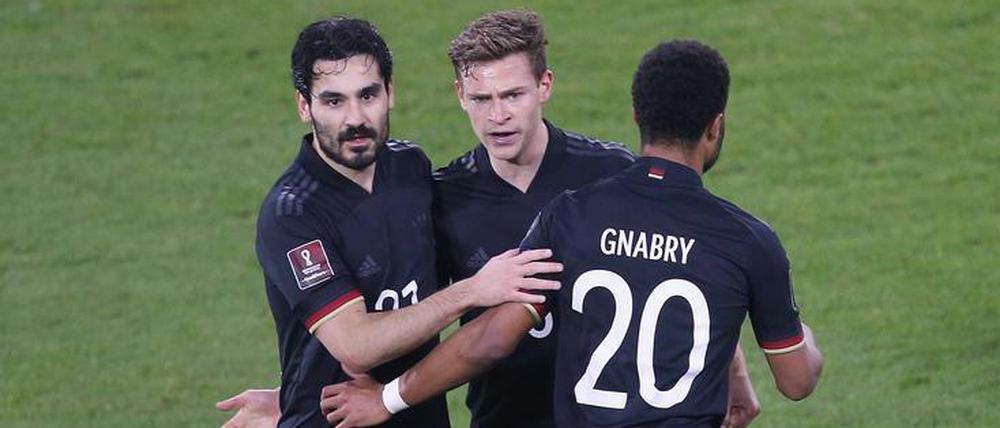 Beherrscher des Zentrums. Joshua Kimmich fehlte bei der 0:6-Niederlage der Nationalmannschaft in Spanien. Gegen Island dominierte er zusammen mit Ilkay Gündogan und Leon Goretzka im Mittelfeld. 