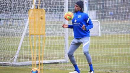 Dedryck Boyata im Training. 