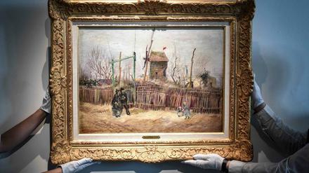 Das Gemälde „Scene de rue a Montmartre“ (1887) des niederländischen Malers Vincent Van Gogh.