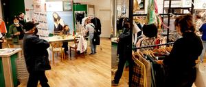 Shoppen mit Abstand: Karstadt am Hermannplatz hat wieder auf, zumindest vorübergehend.