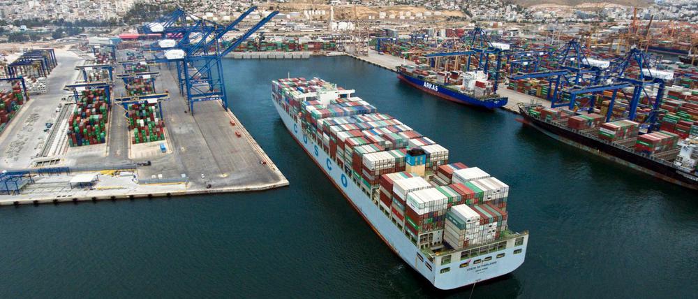 Den griechischen Hafen Piräus hat eine chinesische Staatsfirma übernommen.