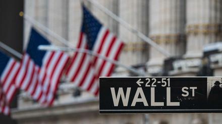 An der Wall Street geht es weiter auf und ab.