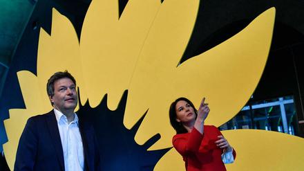Noch ein Doppel. Wie klären Robert Habeck und Annalena Baerbock, wer für die Grünen ins Rennen um die Kanzlerschaft geht?