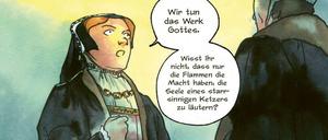 Gottes Werk und Marias Beitrag: Eine Szene aus „Bloody Mary“.
