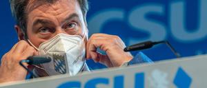 Markus Söder, CSU-Parteichef und Ministerpräsident von Bayern