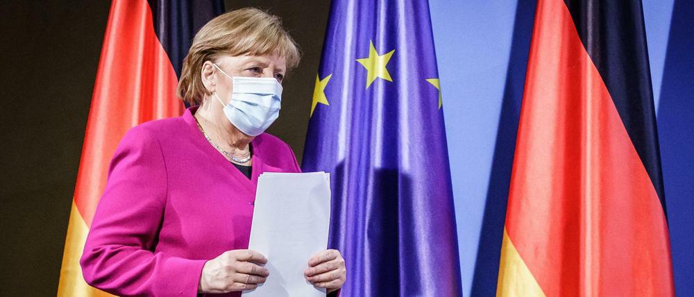 Angela Merkel.