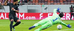 Ging gut los. Serge Gnabry trifft zum 1:0. 