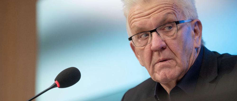 Winfried Kretschmann (Bündnis 90/Die Grünen), Ministerpräsident von Baden-Württemberg