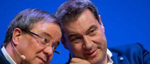 Markus Söder gilt als Armin Laschets schärfster Konkurrent was die Kanzlerkandiatur angeht. Söder hält sich zu dem Thema weiterhin bedeckt.