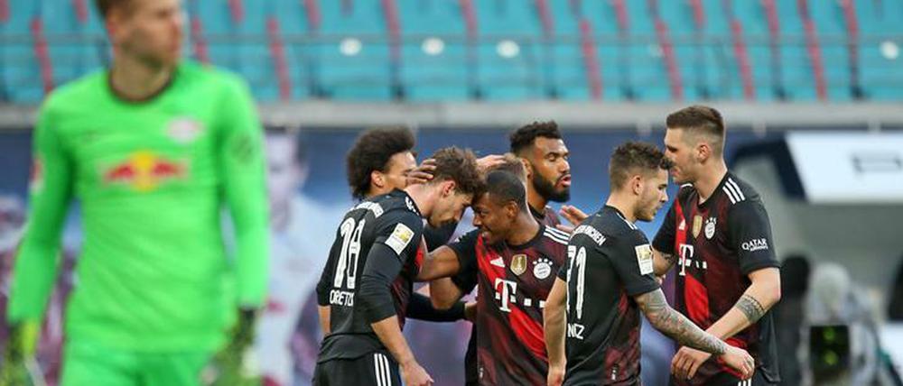 Jahr für Jahr das gleiche Bild. Bayern jubelt, die Kokurrenz dreht geschlagen ab.