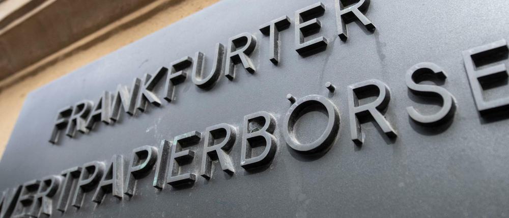 Die Börse hat sich wieder erholt.