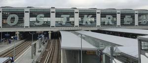 Endstation Ostkreuz. Eine Woche fahren keine Züge weiter nach Lichtenberg.