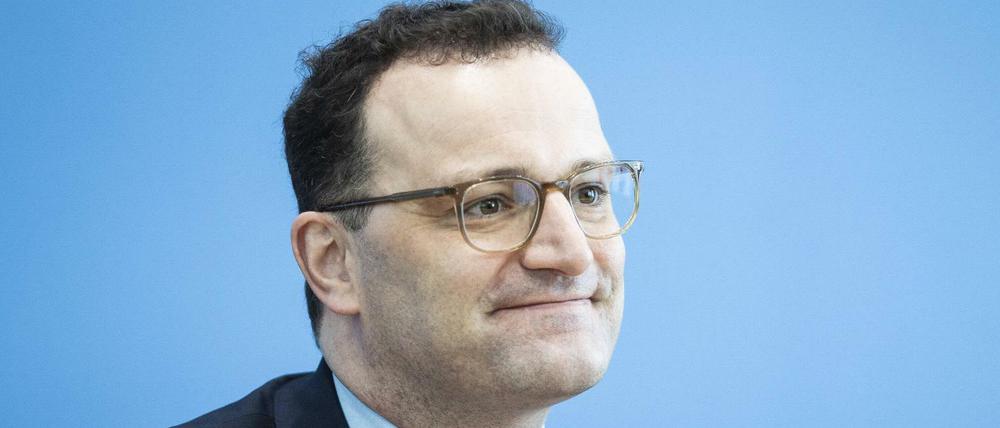 Jens Spahn bei einer Pressekonferenz zur aktuellen Corona-Lage.