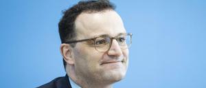 Jens Spahn bei einer Pressekonferenz zur aktuellen Corona-Lage.