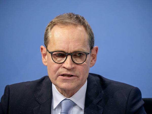 Berlins Regierender Bürgermeister Michael Müller (SPD).