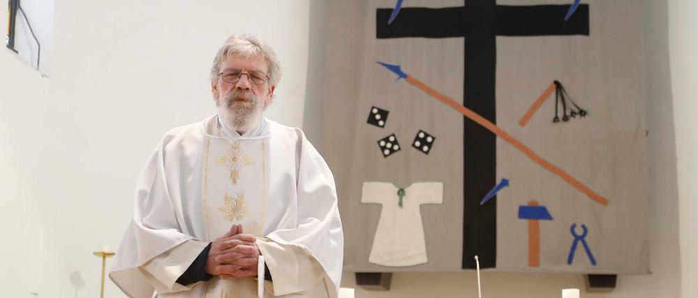 Thomas Markgraff-Kosch, Diakon der katholischen Kirchengemeinde Herz Jesu in Berlin-Tempelhof. 