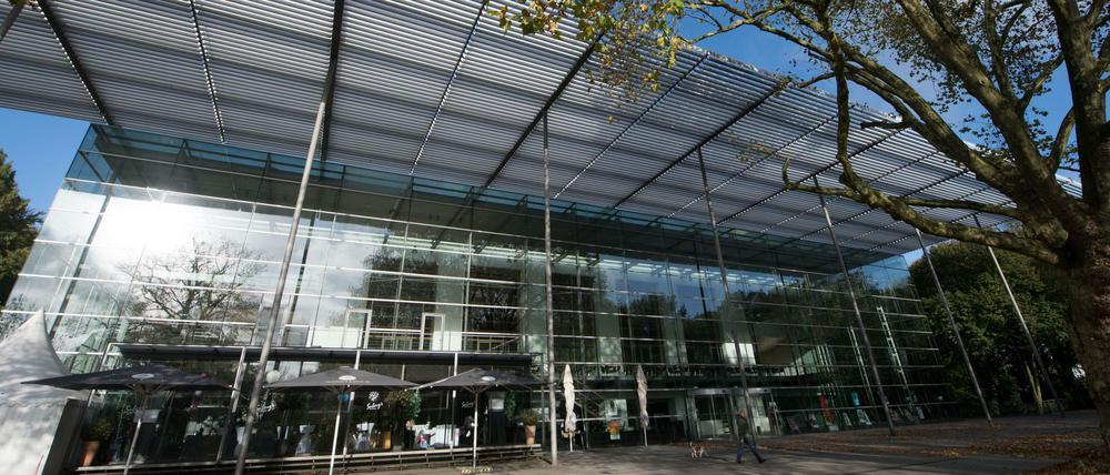 Das Festspielhaus der Ruhrfestspiele in Recklinghausen. Trotz Corona sollen die 75. Ruhrfestspiele in diesem Jahr vom 1. Mai bis zum 20. Juni stattfinden.