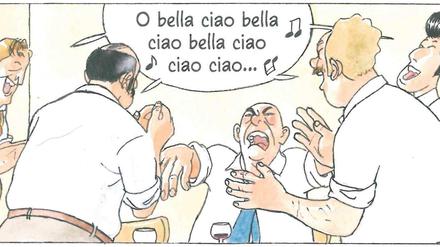 Familienbande: Eine Szene aus „Bella Ciao“.