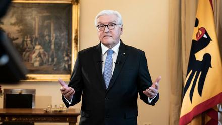 Die Rede von Frank-Walter Steinmeier wird heute ausgestrahlt.