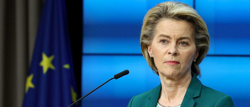 Die EU-Kommissionspräsidentin Ursula von der Leyen.