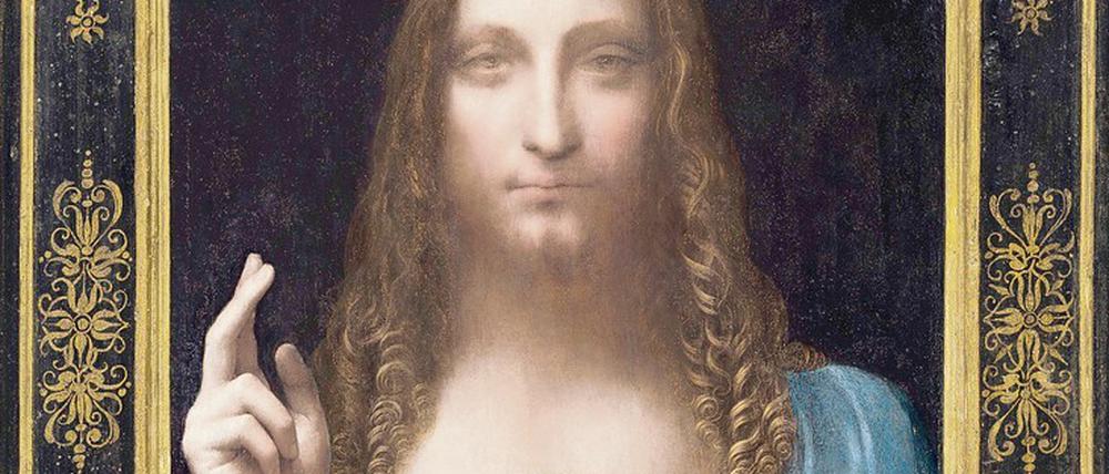 Rekordhalter. Der „Salvator Mundi“ wurde 2017 vom Auktionshaus Christie’s für 450 Millionen Dollar versteigert. 