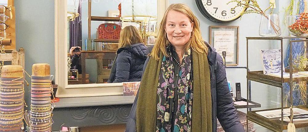 Standhaft. Dorothea Breer von "Bramigk &amp; Breer Interior Design" kämpft sich durch die Corona-Regeln.