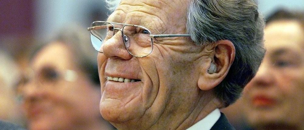 Visionär mit Einfluss. Hans Küng.