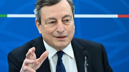 Italiens Premier Mario Draghi richtet deutliche Worte an Erdogan.