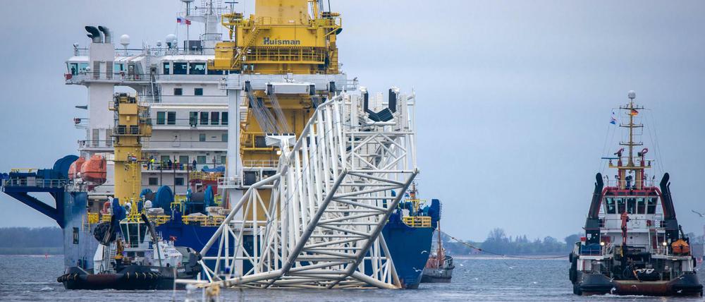 Deutschland will die Gaspipeline Nord Stream 2 fertig bauen, die USA wollen das verhindern.