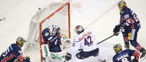 Am Dienstag mussten die Eisbären Berlin gegen München eine 0:5 Niederlage einstecken.