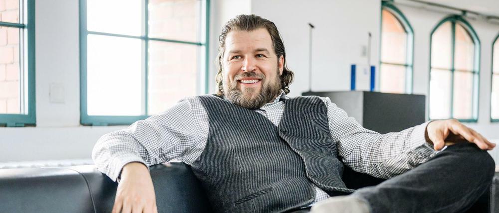 Andre Redlich, der Vorstandsvorsitzende der Berliner Kommunikationsagentur familie redlich AG.