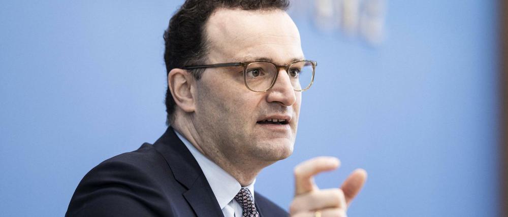 Kaum noch Spielraum: Gesundheitsminister Jens Spahn (CDU).