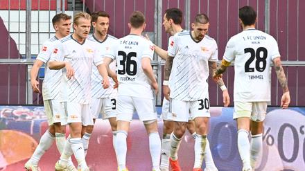 Ein Team. Mit einem Unentschieden bei den Bayern knackte der 1. FC Union die 40-Punkte-Marke. Jetzt geht es bis zum Saisonende um neue Ziele.