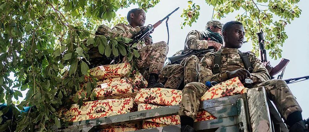 In Tigray sind neben Regierungstruppen monatelang auch Milizen und eritreische Soldaten im Einsatz gewesen. 