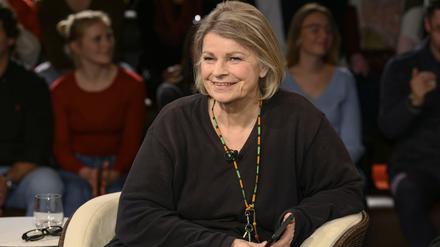 Von Neukölln demnächst nach Addis Abeba, die Swinging City: Beate Wedekind. Hier bei Markus Lanz in der Talkshow, 2019.