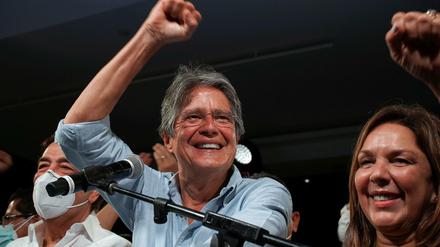 Guillermo Lasso setze sich in der Stichwahl in Ecuador am Sonntag durch.