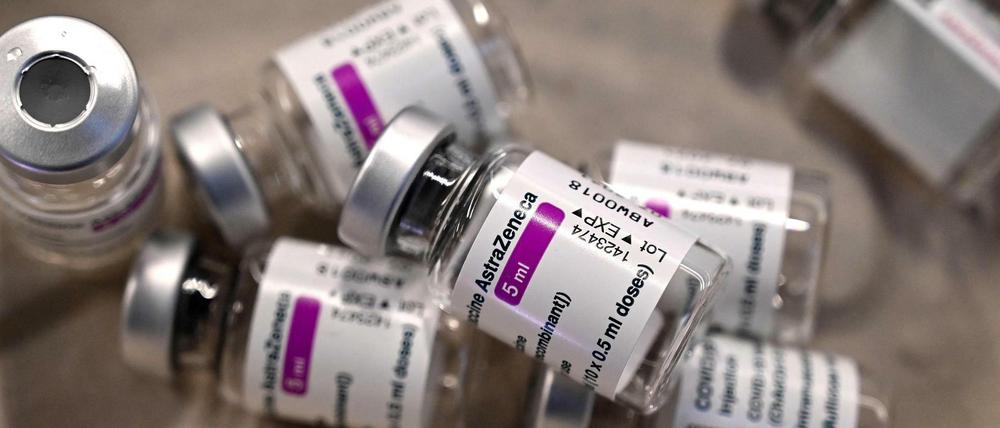 Leere Astrazeneca-Impfdosen wird es in Dänemark künftig nicht mehr geben. Die Impfungen wurden eingestellt.