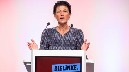 Sahra Wagenknecht ist Spitzenkandidatin der Linken in NRW für die Bundestagswahl. 
