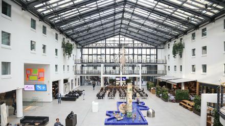 Derzeit ist nur ein Bruchteil der Zimmer im Estrel belegt.