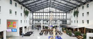 Derzeit ist nur ein Bruchteil der Zimmer im Estrel belegt.