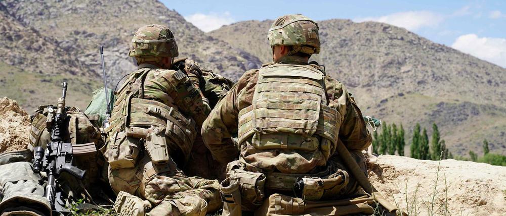 US-Soldaten in Afghanistan im Juni 2019.
