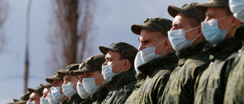 Seit knapp sieben Jahren werden Teile der Gebiete Luhansk und Donezk entlang der russischen Grenze in der Ostukraine von moskautreuen Separatisten kontrolliert.