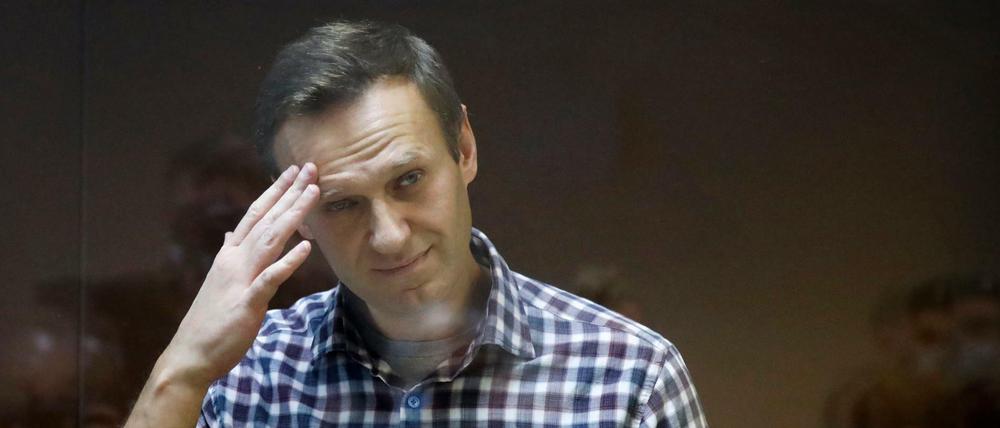Schlechter Gesundheitszustand: Kremlkritiker Alexej Nawalny (Archivbild vom Februar 2021)
