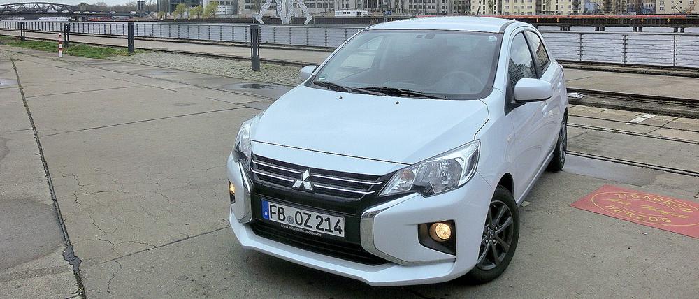 Ein Kleiner macht sich groß - der überarbeitete Space Star mit neuer Front.